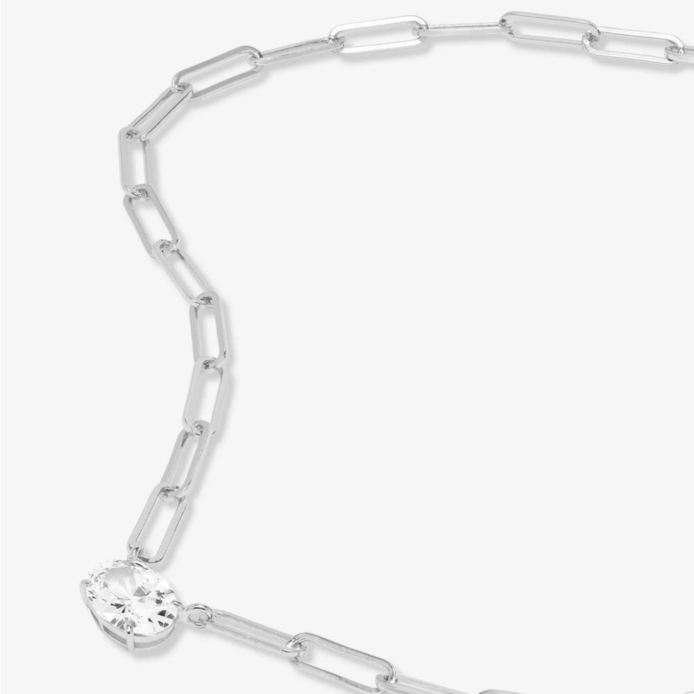 NEW Hello Gorgeous Samantha Chain Necklace Silver - Picture 4 of 8